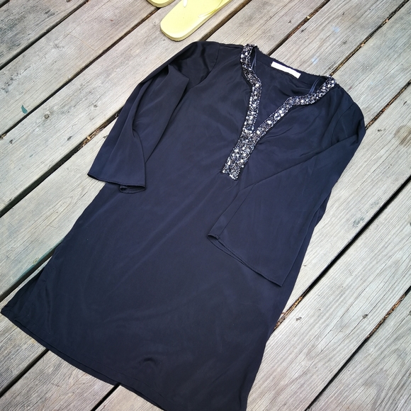 Zara Flowy top/mini dress - Picture 1 of 9